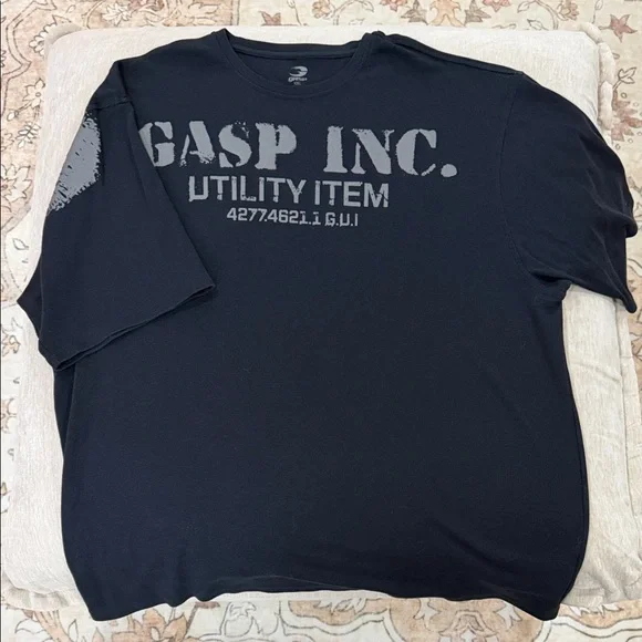 GASP Men's Oversized T-Shirt - Picture 1 of 3